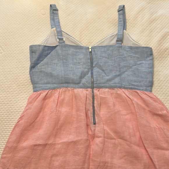 100% linen Cynthia Rowley dress sz10 - Picture 2 of 3